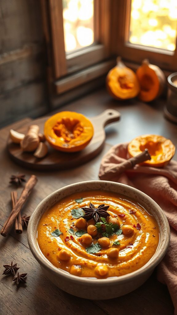 hearty vegan spicy curry