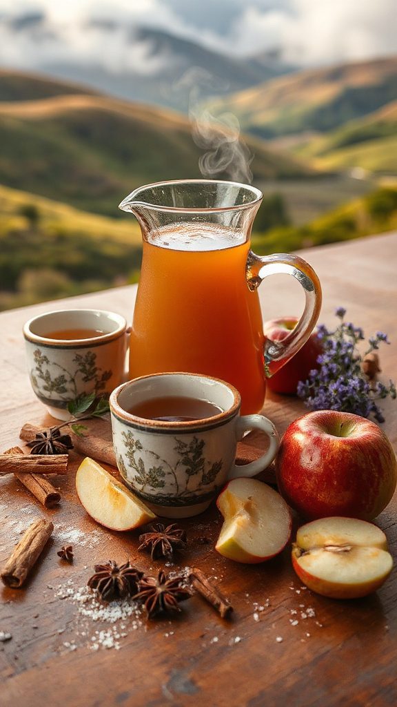heather ginger hot cider