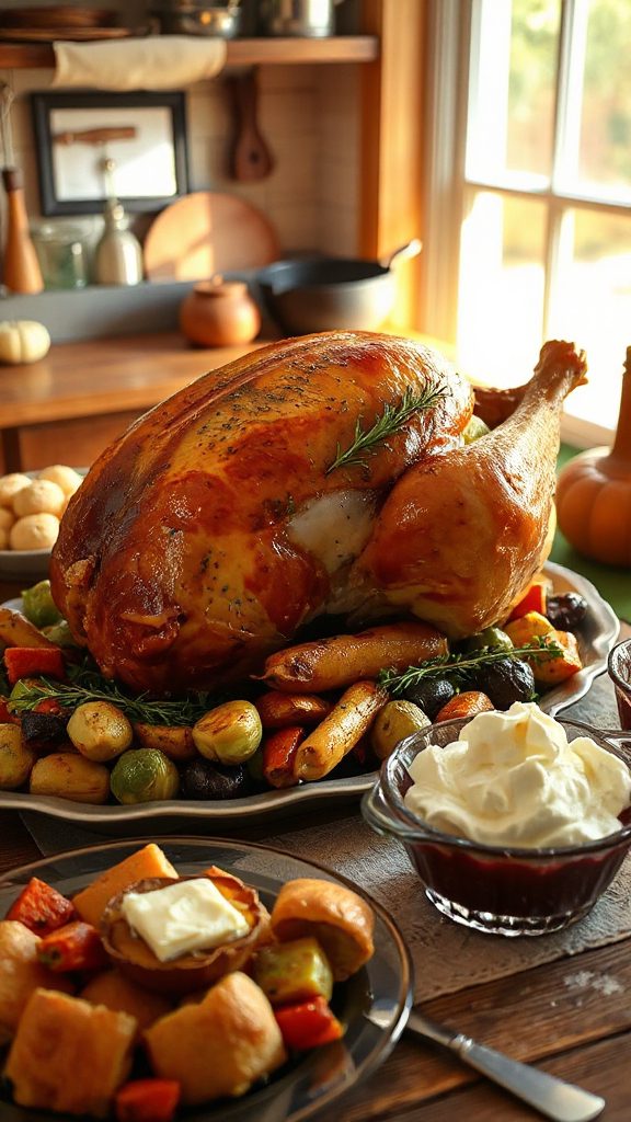 herb butter roast turkey