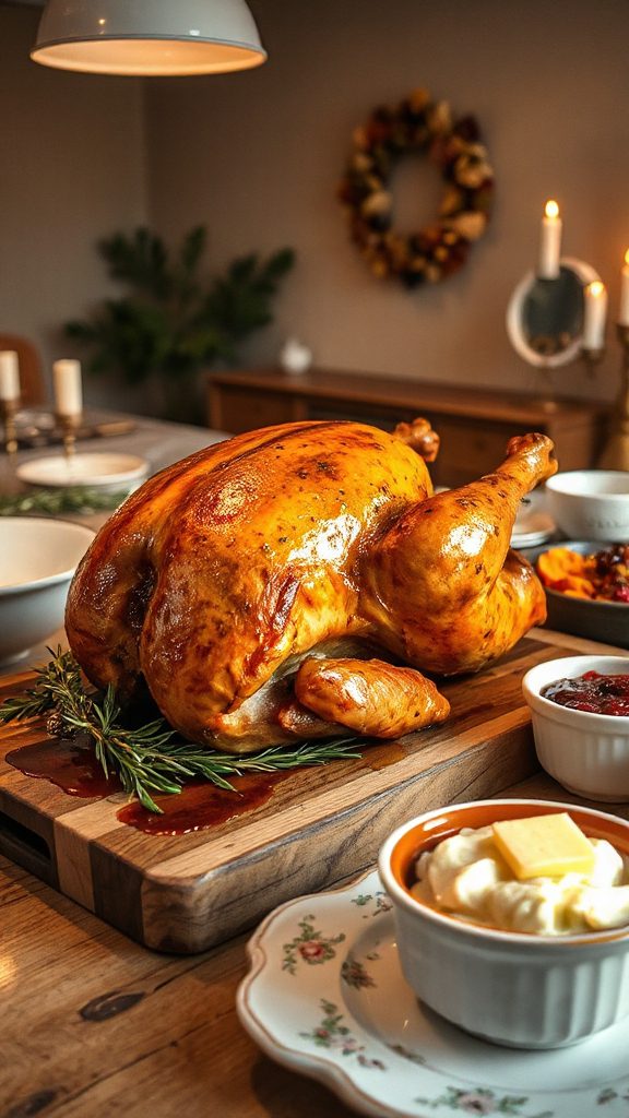 herb butter roasted turkey