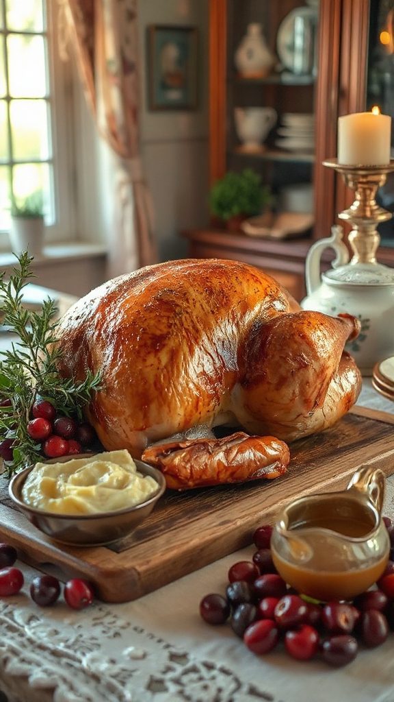 herb butter roasted turkey recipe