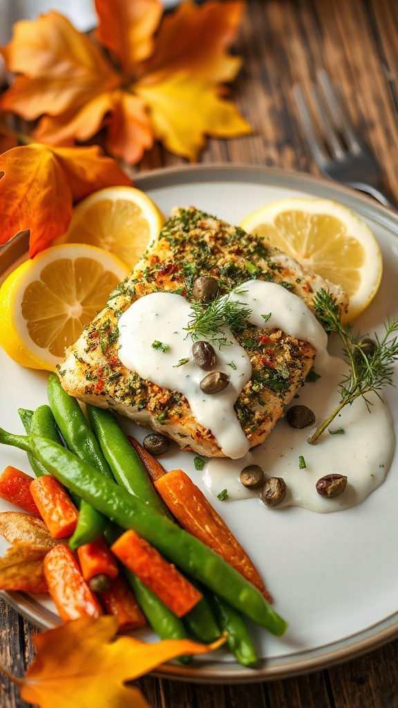 herb crusted baked cod recipe