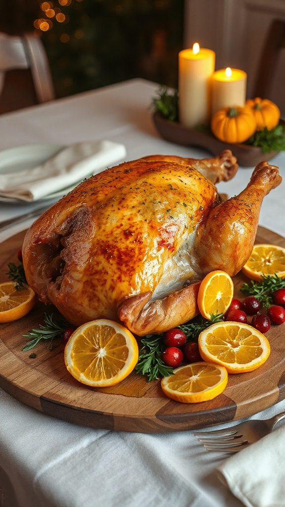 herb infused citrus turkey roast