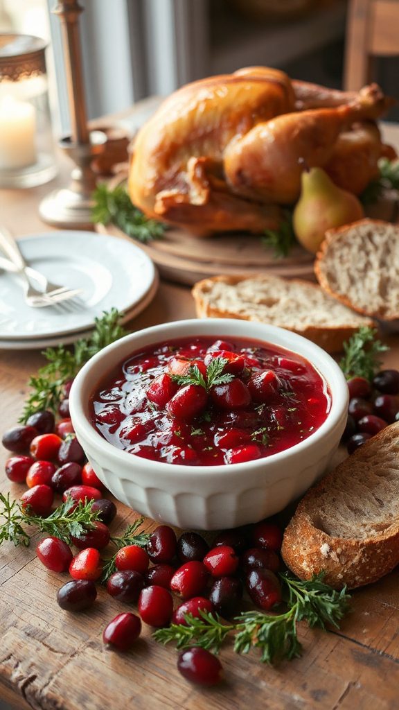 herb infused cranberry sauce recipe herb infused cranberry sauce recipe