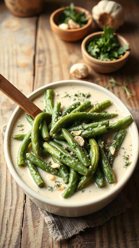 herb infused creamy vegetable bake