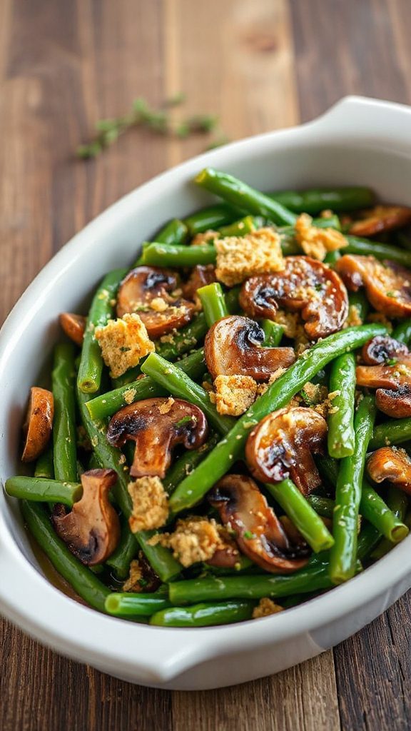 herb infused miso green beans herb infused miso green beans