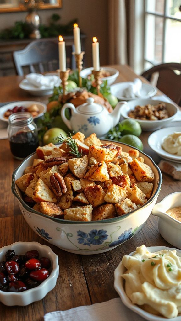 herb infused thanksgiving stuffing recipe