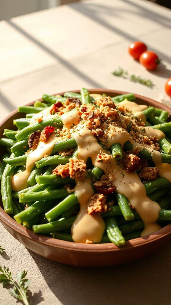 herbaceous green bean casserole herbaceous green bean casserole