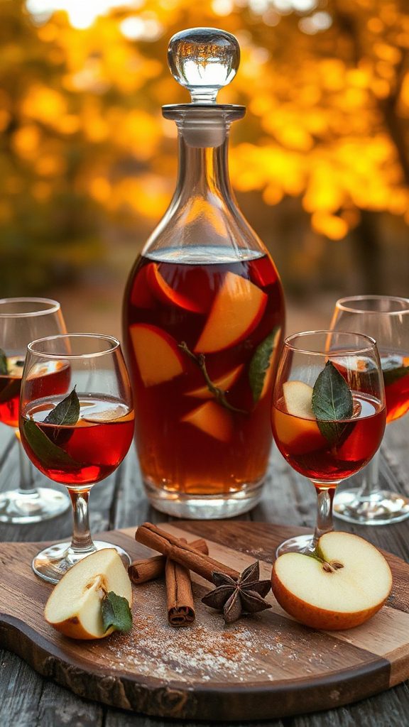 herbal apple sangria recipe herbal apple sangria recipe