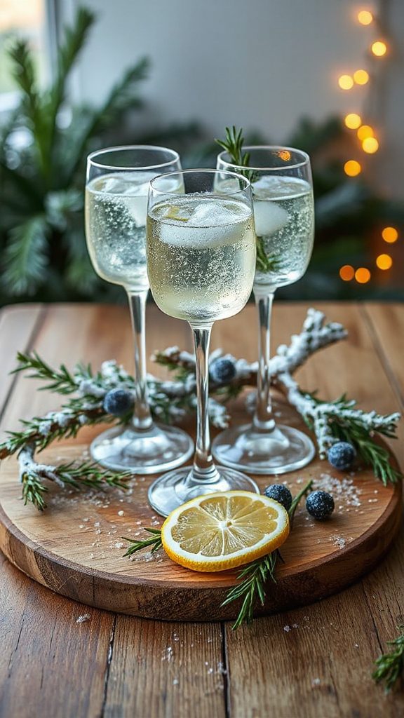 herbal citrus gin cocktail