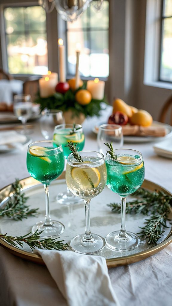 herbal gin and tonic herbal gin and tonic