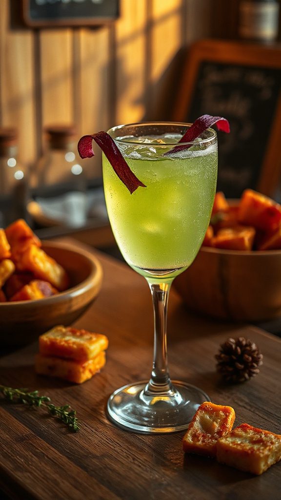 herbal rutabaga gimlet recipe
