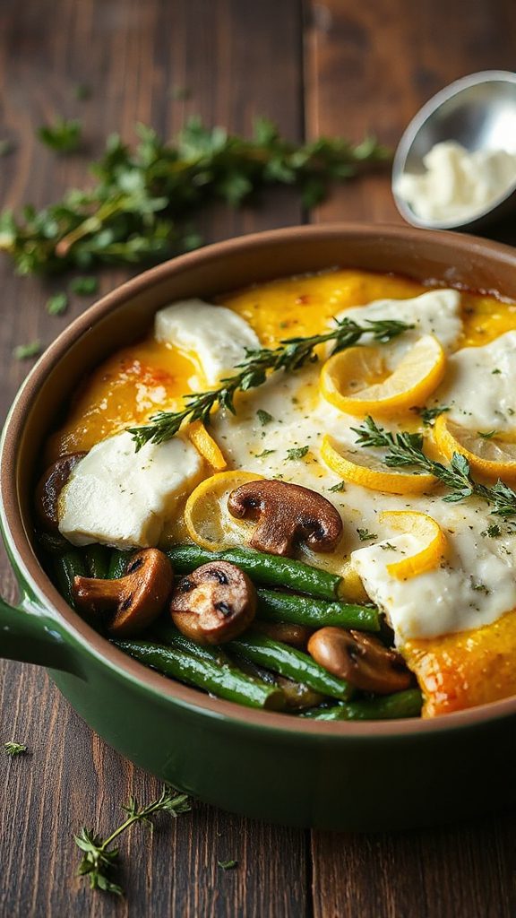 herbed goat cheese bake herbed goat cheese bake