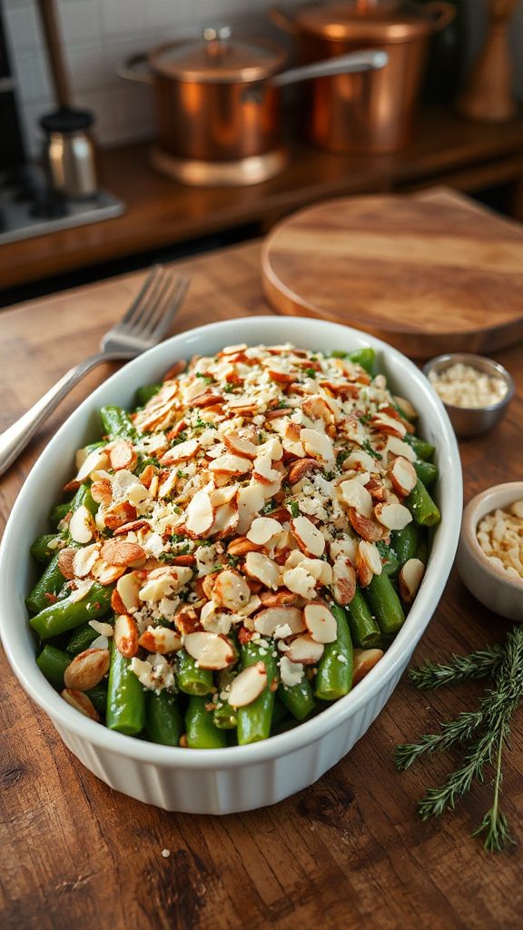 herbed green bean casserole