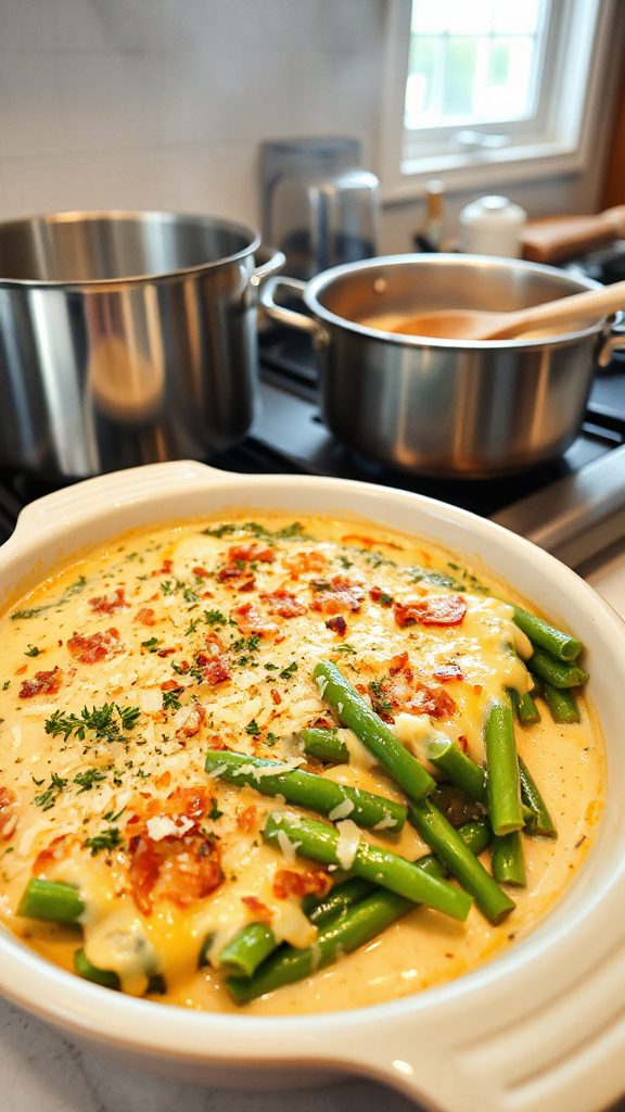 herbed green beans recipe