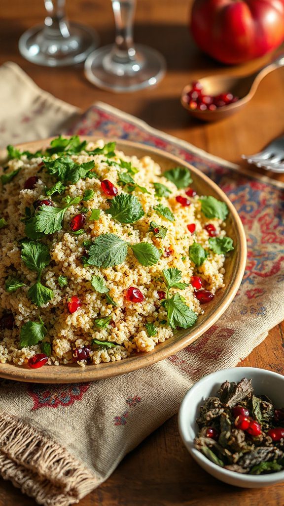 herbed quinoa salad recipe