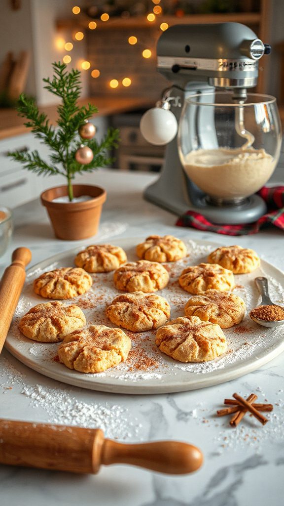 holiday cinnamon sugar cookies