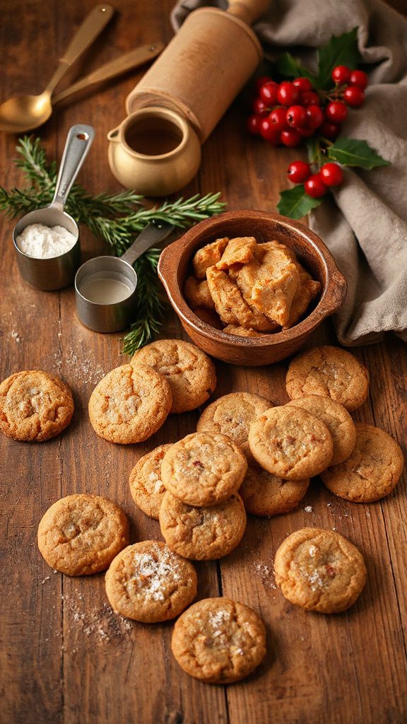 holiday ginger snap cookies holiday ginger snap cookies
