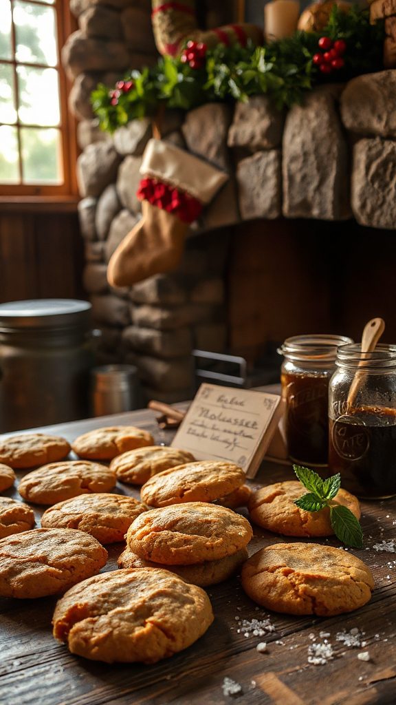 holiday molasses cookie delight