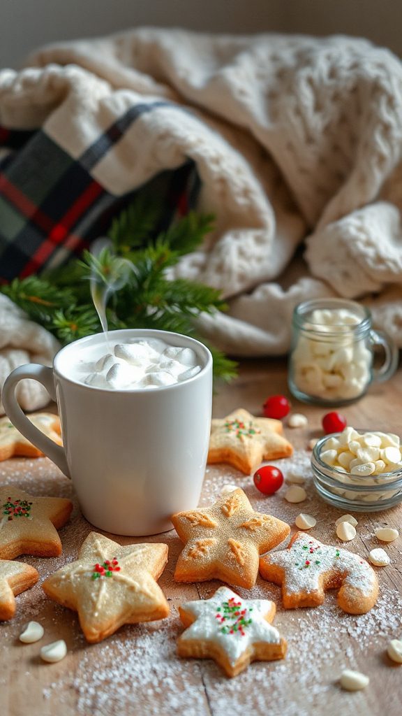 holiday white chocolate cookies