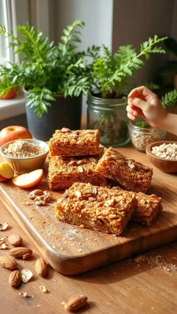 homemade apple cinnamon granola