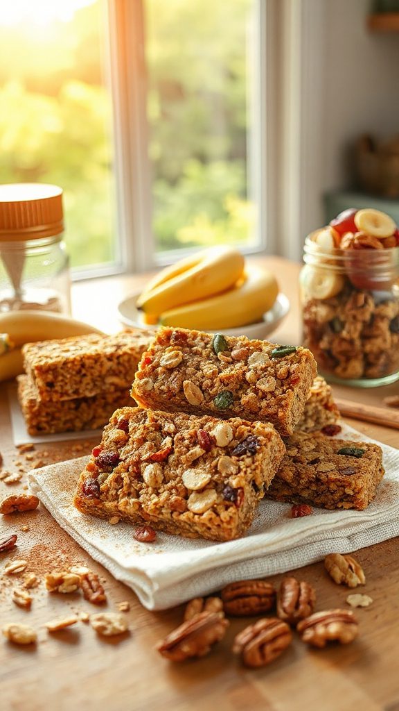homemade crunchy granola bars homemade crunchy granola bars