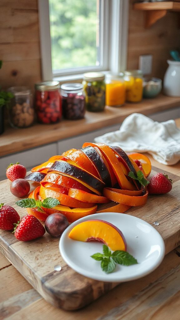 homemade fruit leather recipe