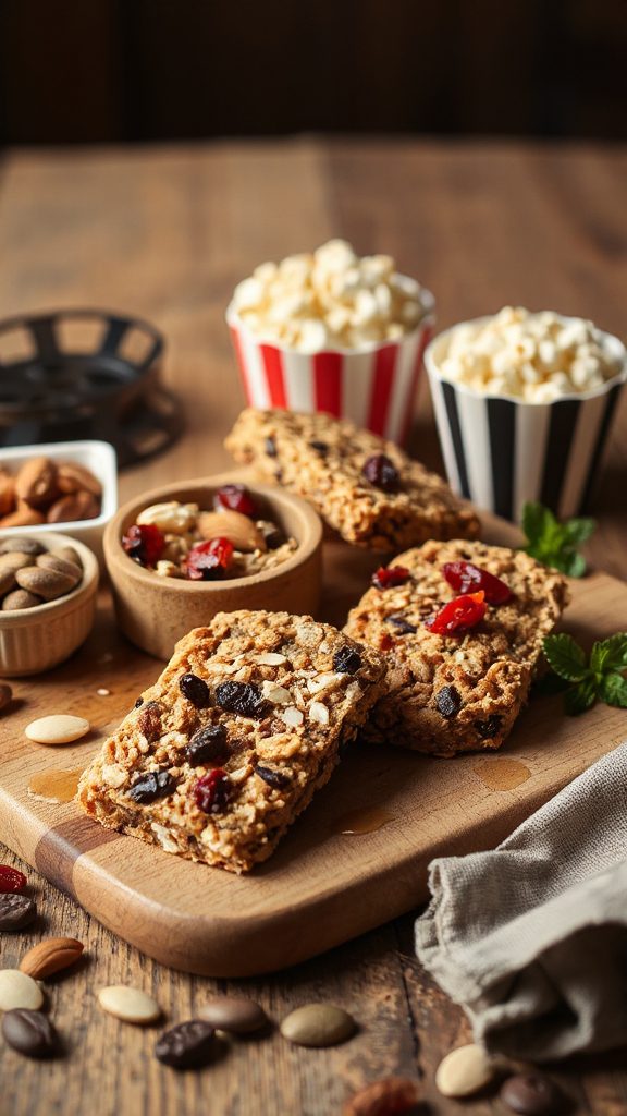 homemade granola bar recipe