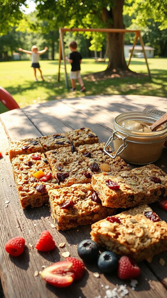 homemade granola bar recipe