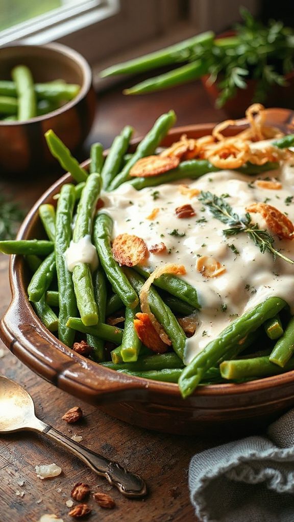 homemade green bean casserole