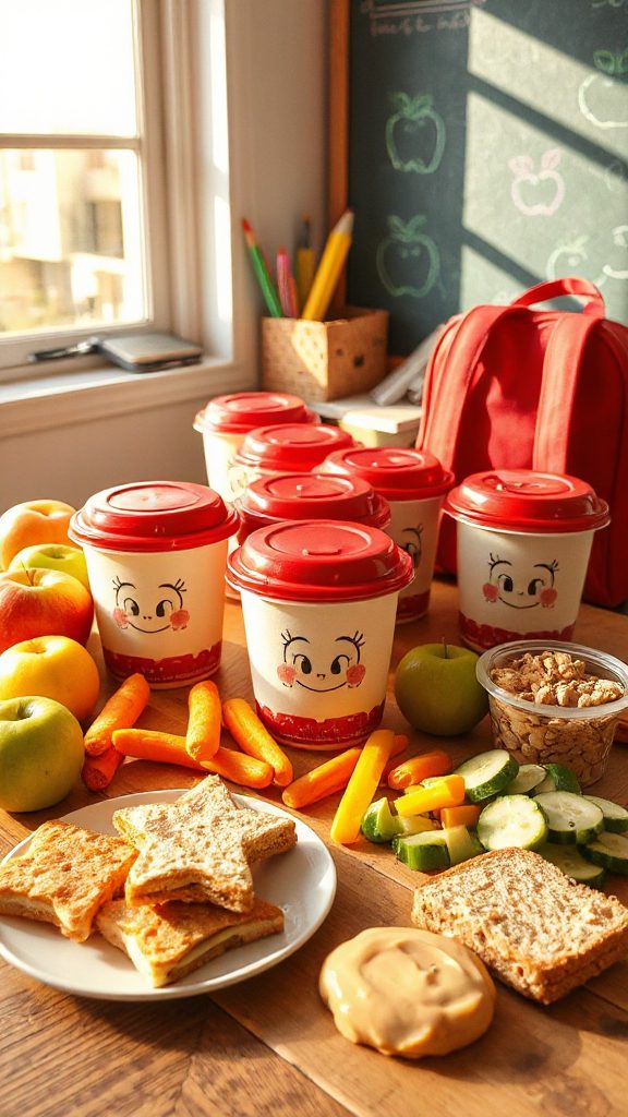 homemade healthy applesauce cups