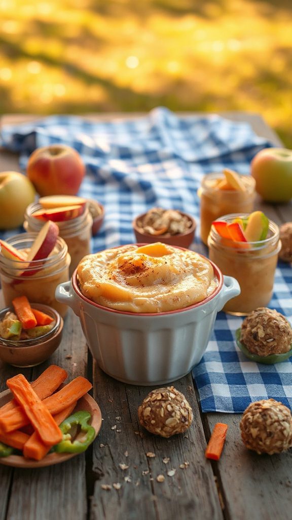 homemade healthy applesauce snack