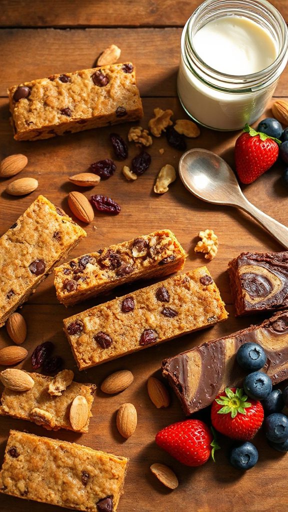 homemade high protein snack bars