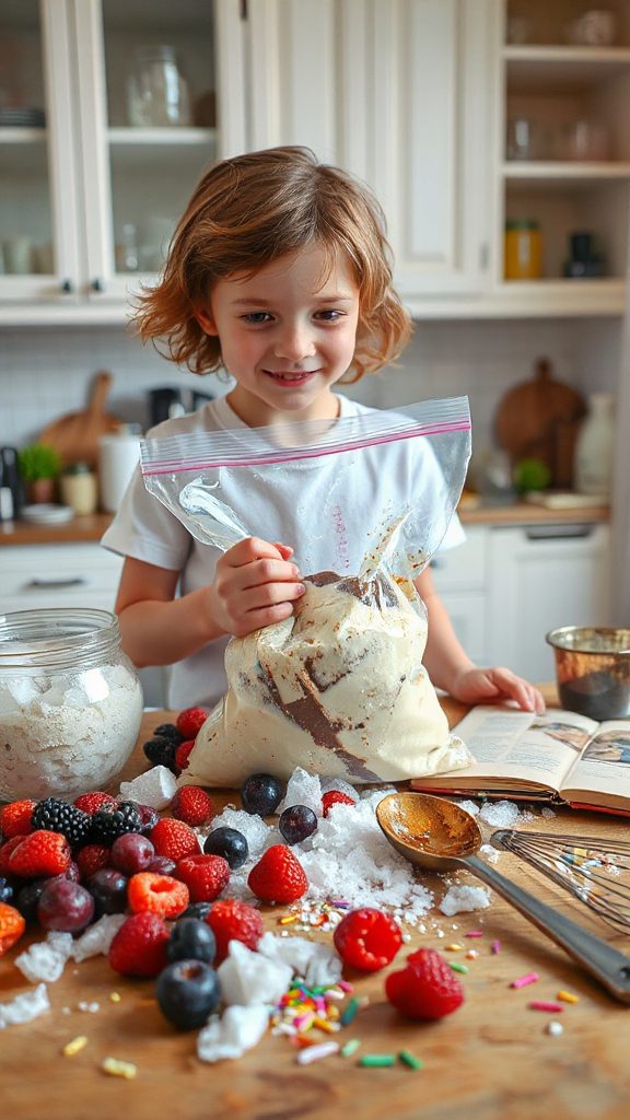 homemade ice cream experiment