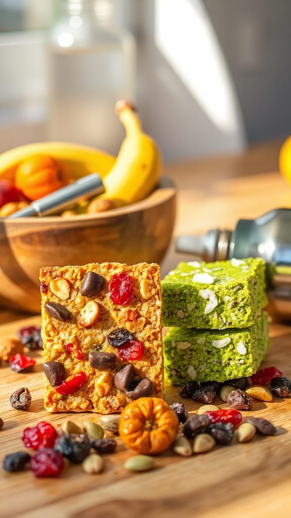 homemade nutritious energy bars