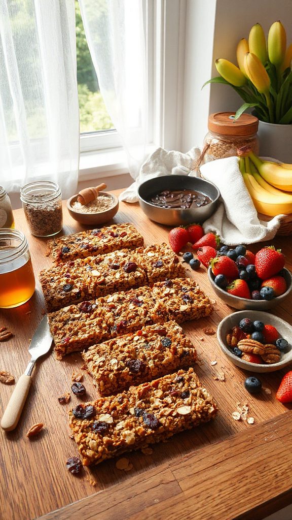 homemade nutritious granola bars homemade nutritious granola bars