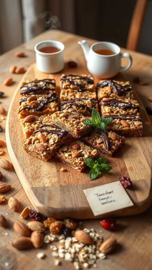 homemade nutritious granola bars homemade nutritious granola bars