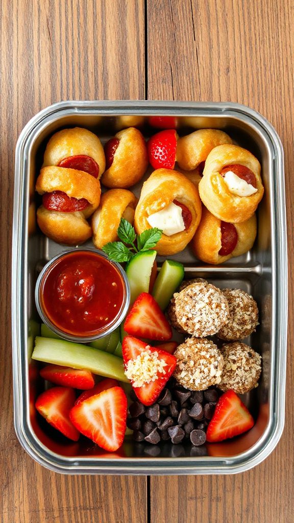 homemade pizza bites recipe