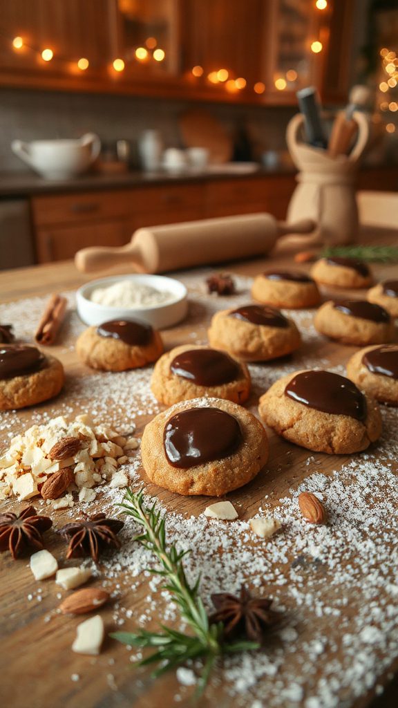 honey almond christmas cookies honey almond christmas cookies