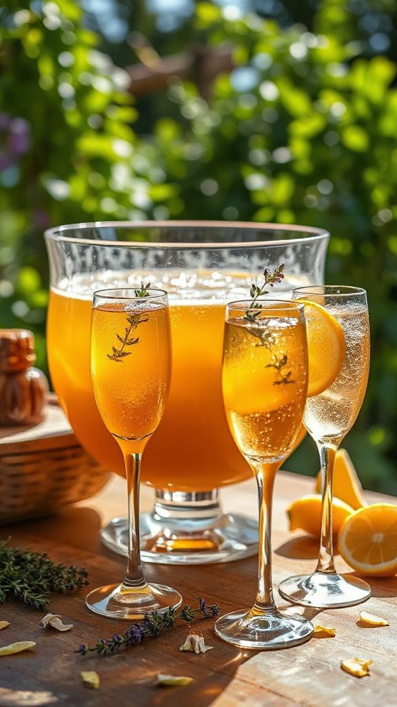 honey and thyme cocktail