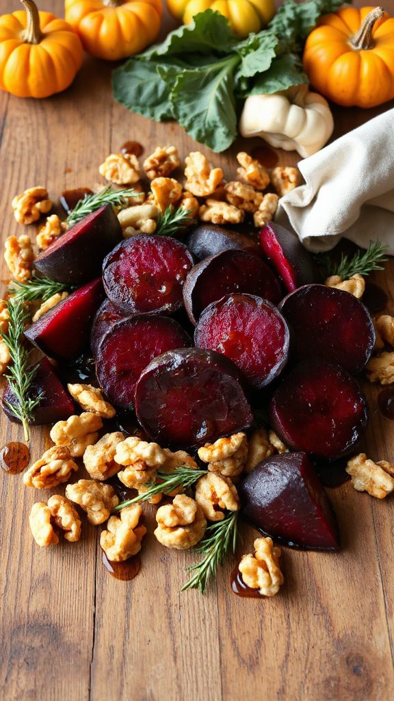 honey balsamic roasted beets recipe