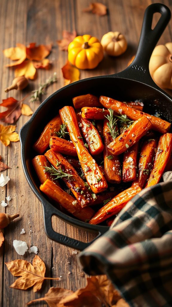 honey balsamic roasted carrots recipe