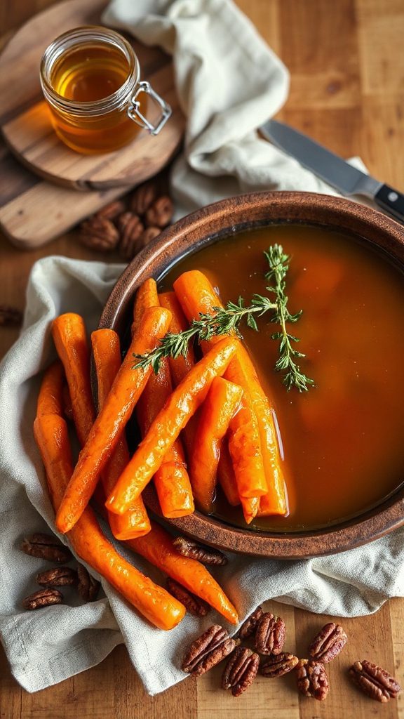 honey glazed carrots recipe