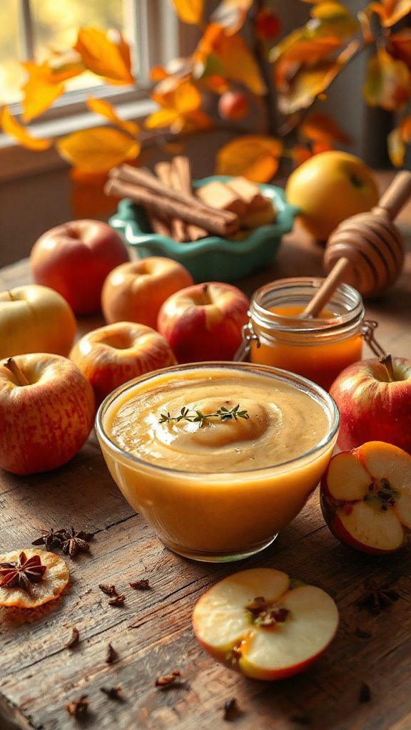 honey sweetened apple sauce honey sweetened apple sauce