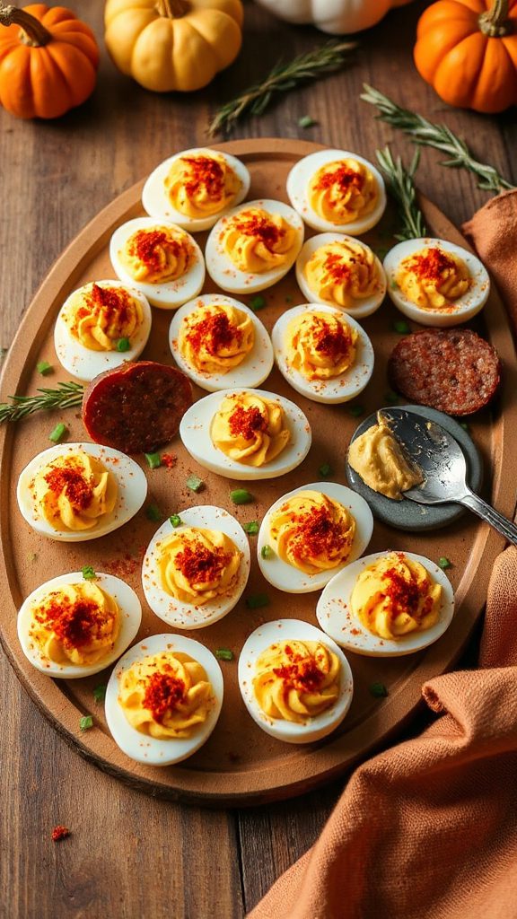 hungarian paprika deviled eggs hungarian paprika deviled eggs