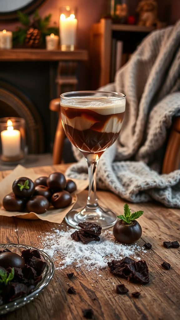 indulgent chocolate chestnut cocktail indulgent chocolate chestnut cocktail