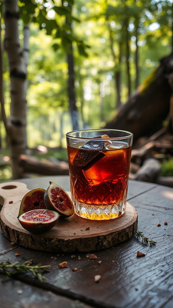 indulgent chocolate fig cocktail indulgent chocolate fig cocktail