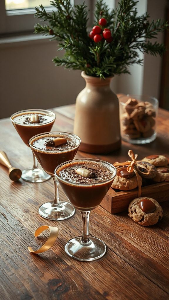 indulgent chocolate hazelnut cocktail