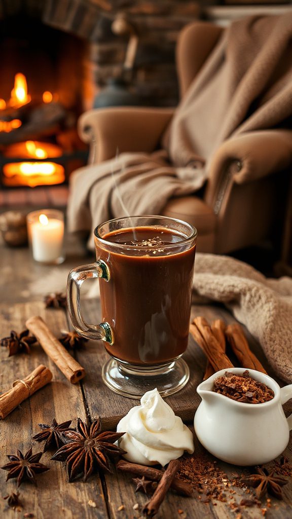 indulgent chocolate rum delight