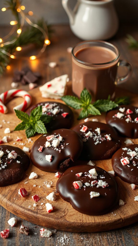 indulgent dark chocolate cookies